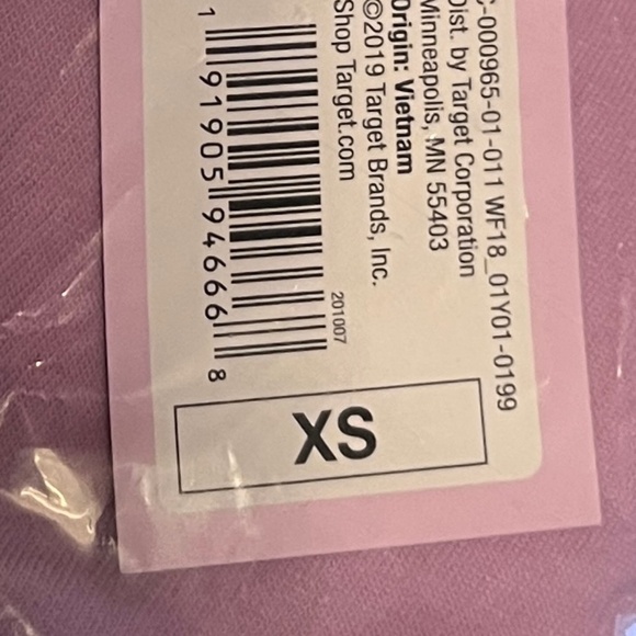 Wild Fable Lightweight Lilac Long Sleeve Crop T-Shirt X-Small - Picture 4 of 6